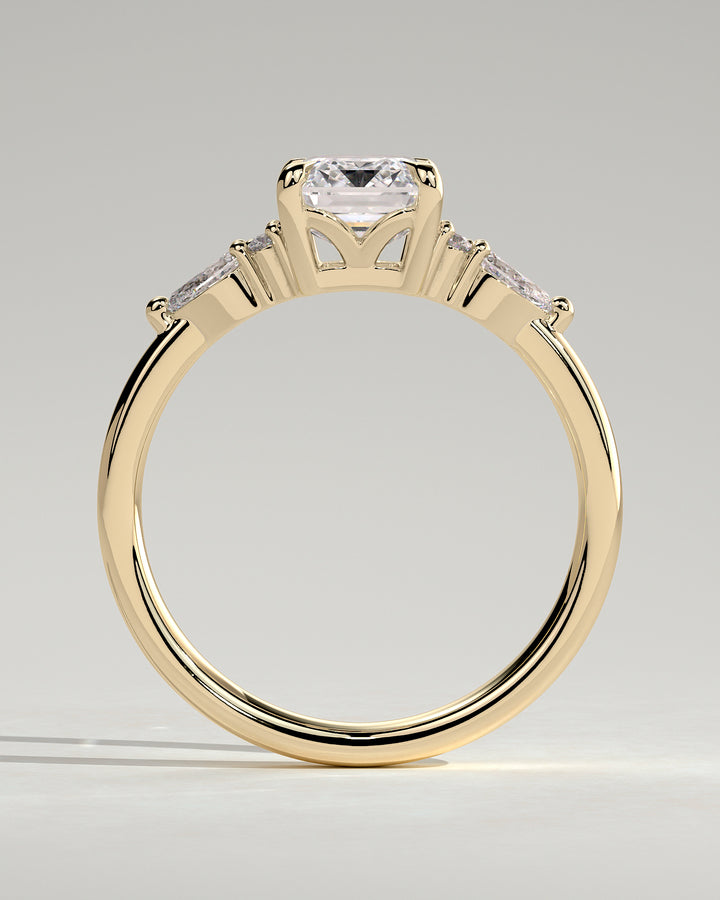 Emerald Cut Bridal Ring