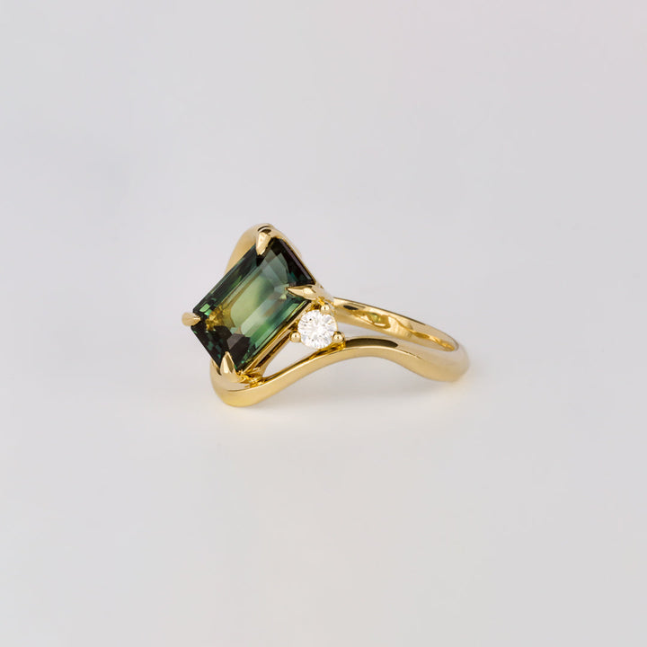 Emerald Diamond Ring for Women