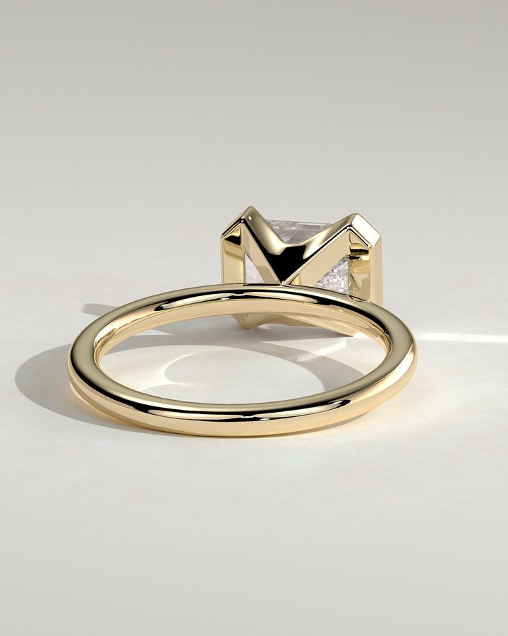 Gold Engagement Ring 
