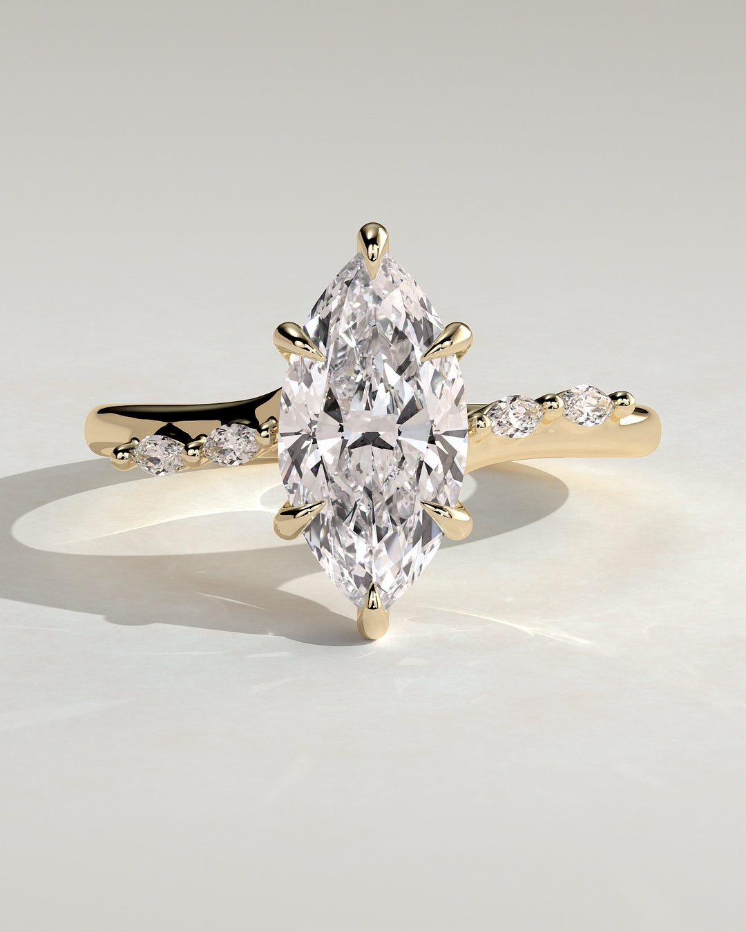 Hidden Halo Diamond Ring