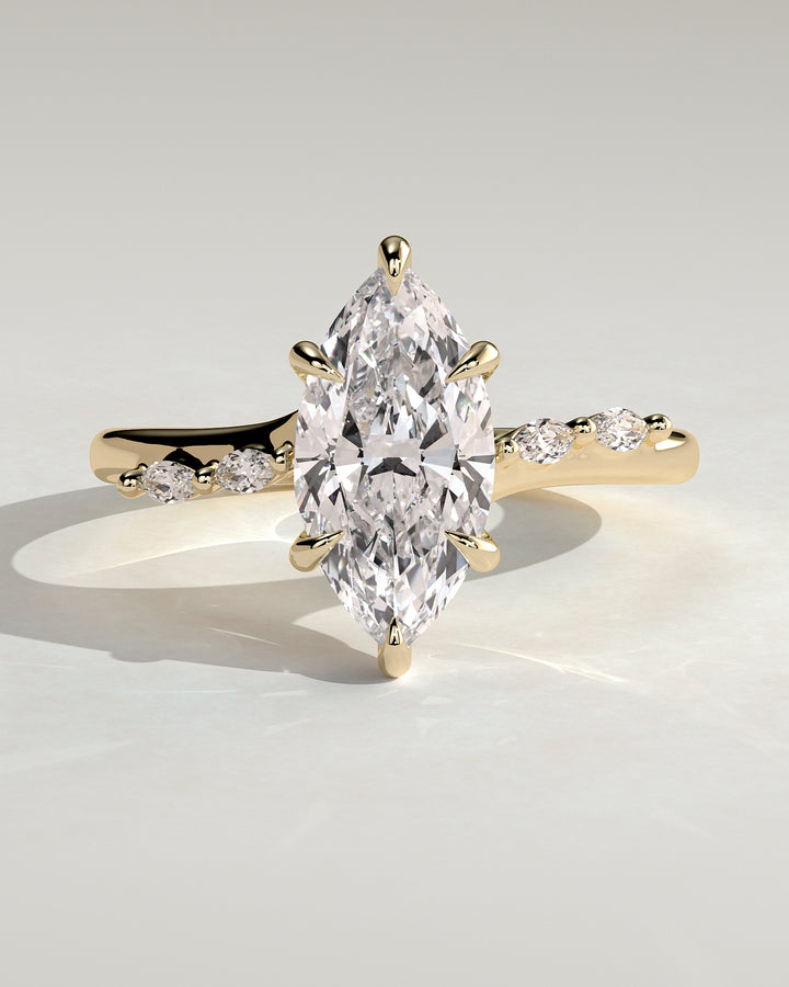 Hidden Halo Diamond Ring
