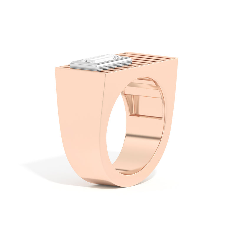Baguette Lab Grown Diamond Ring
