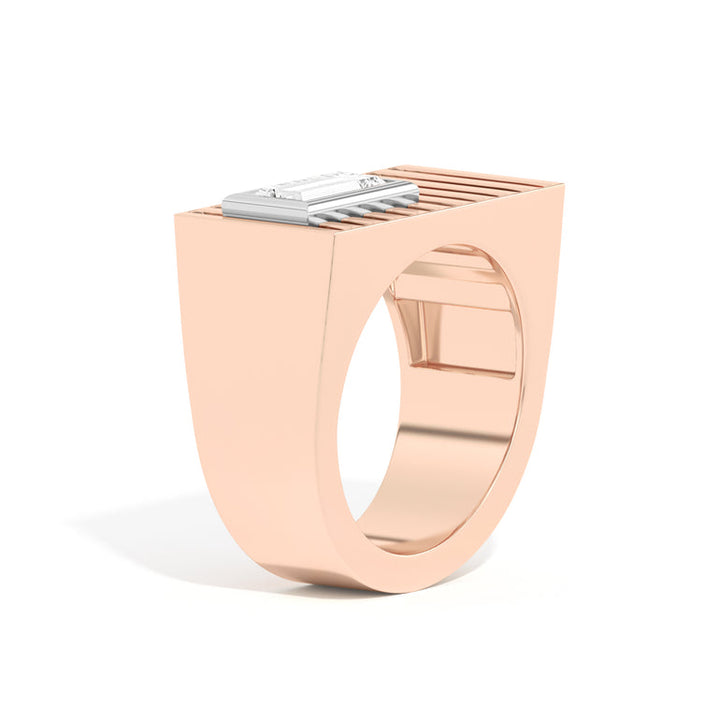 Baguette Lab Grown Diamond Ring