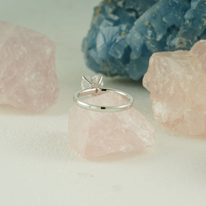 Heart Cut Lab Grown Diamond Ring