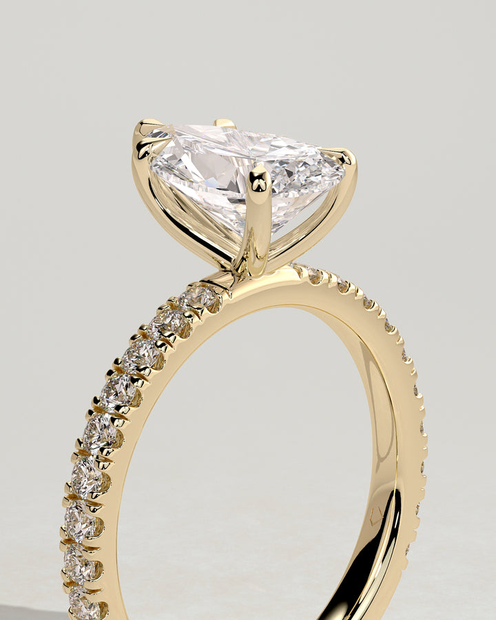 IGI certified pear diamond
