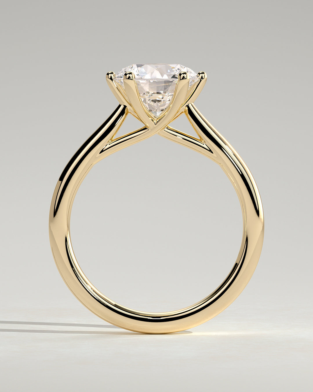 IGI round diamond ring