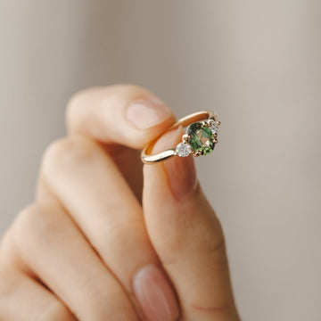 oval wedding rings