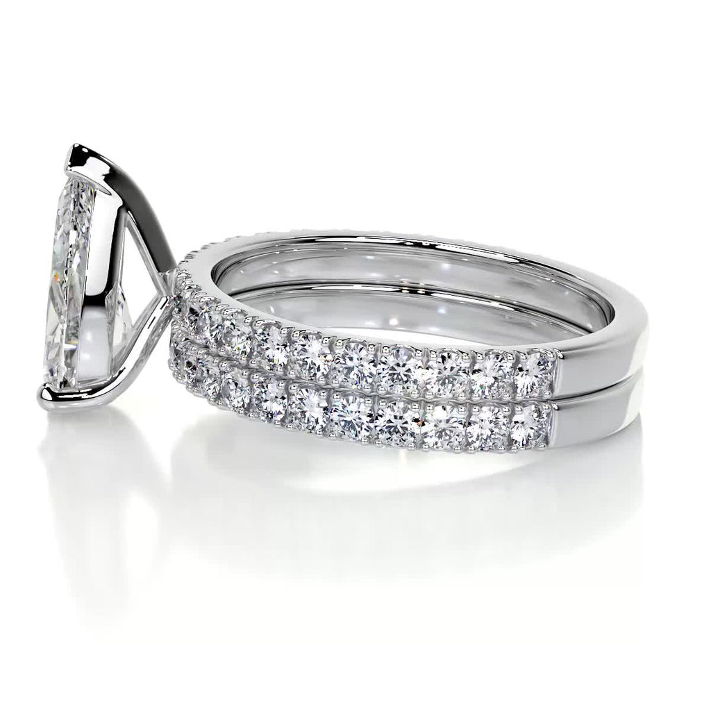 F VS Lab Diamond Bridal Set