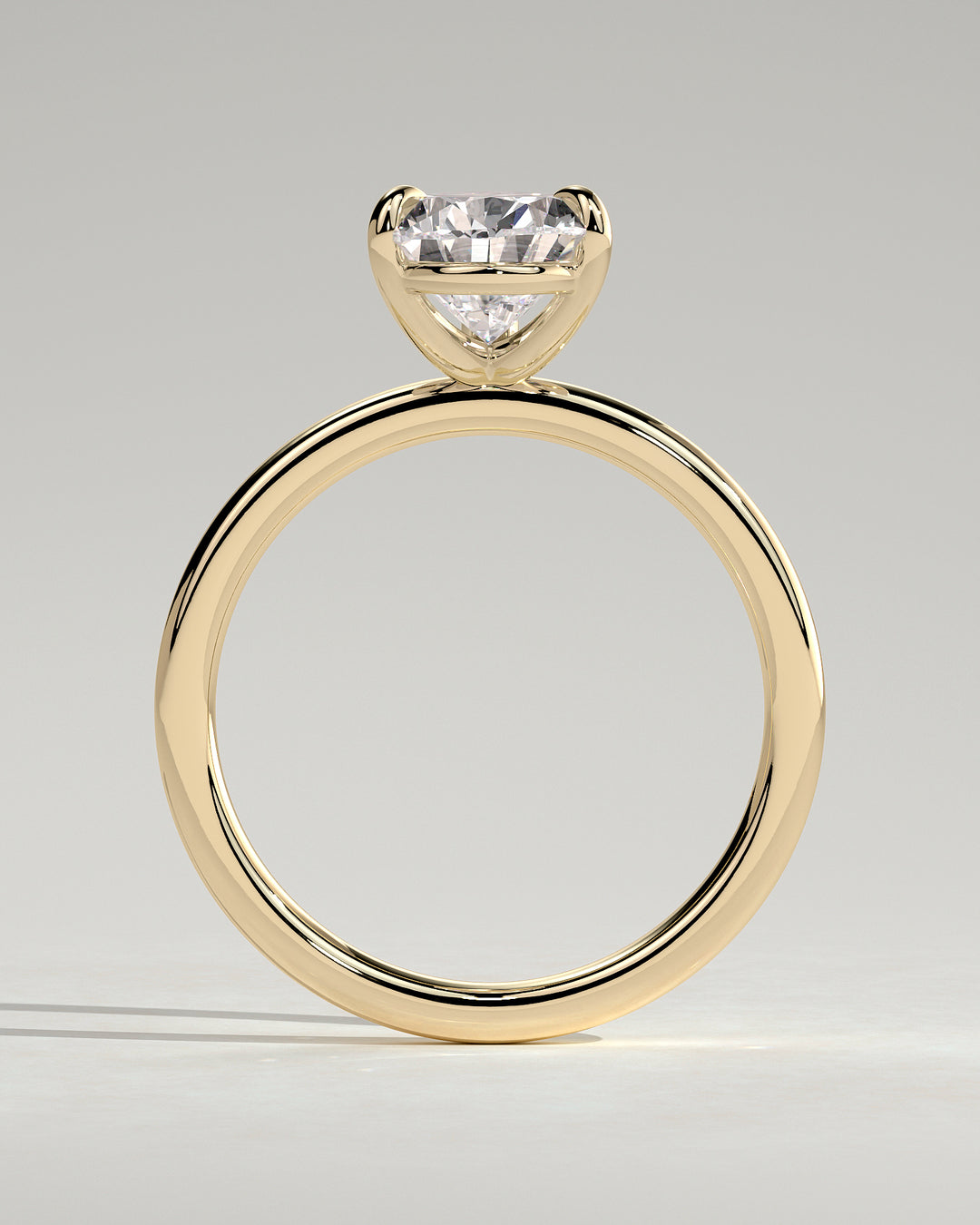 elegant pear lab grown diamond engagement ring solitaire 2ct USA