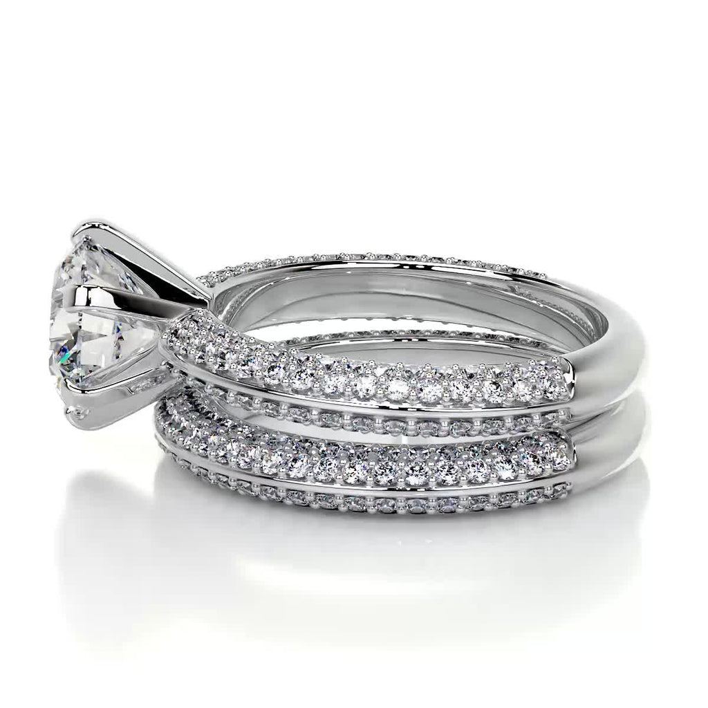 F VS Lab Diamond Bridal Set