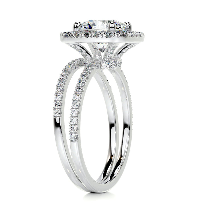 F VS Lab Diamond Bridal Set