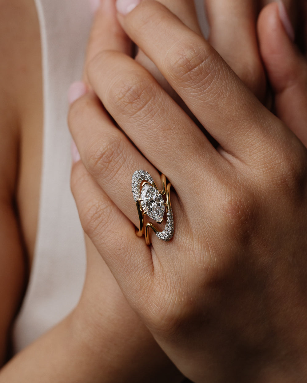 Marquise Diamond Ring for Women