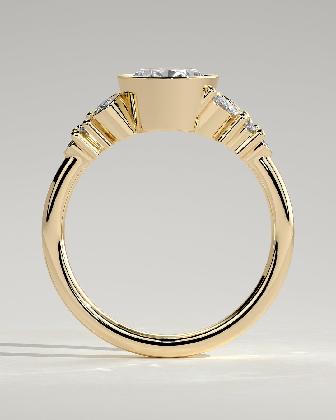 1.5ct oval engagement ring
