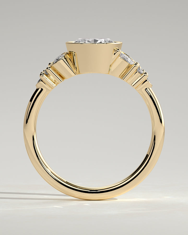1.5ct oval engagement ring