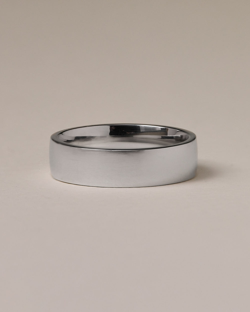 Men's Classic Flat Wedding Band