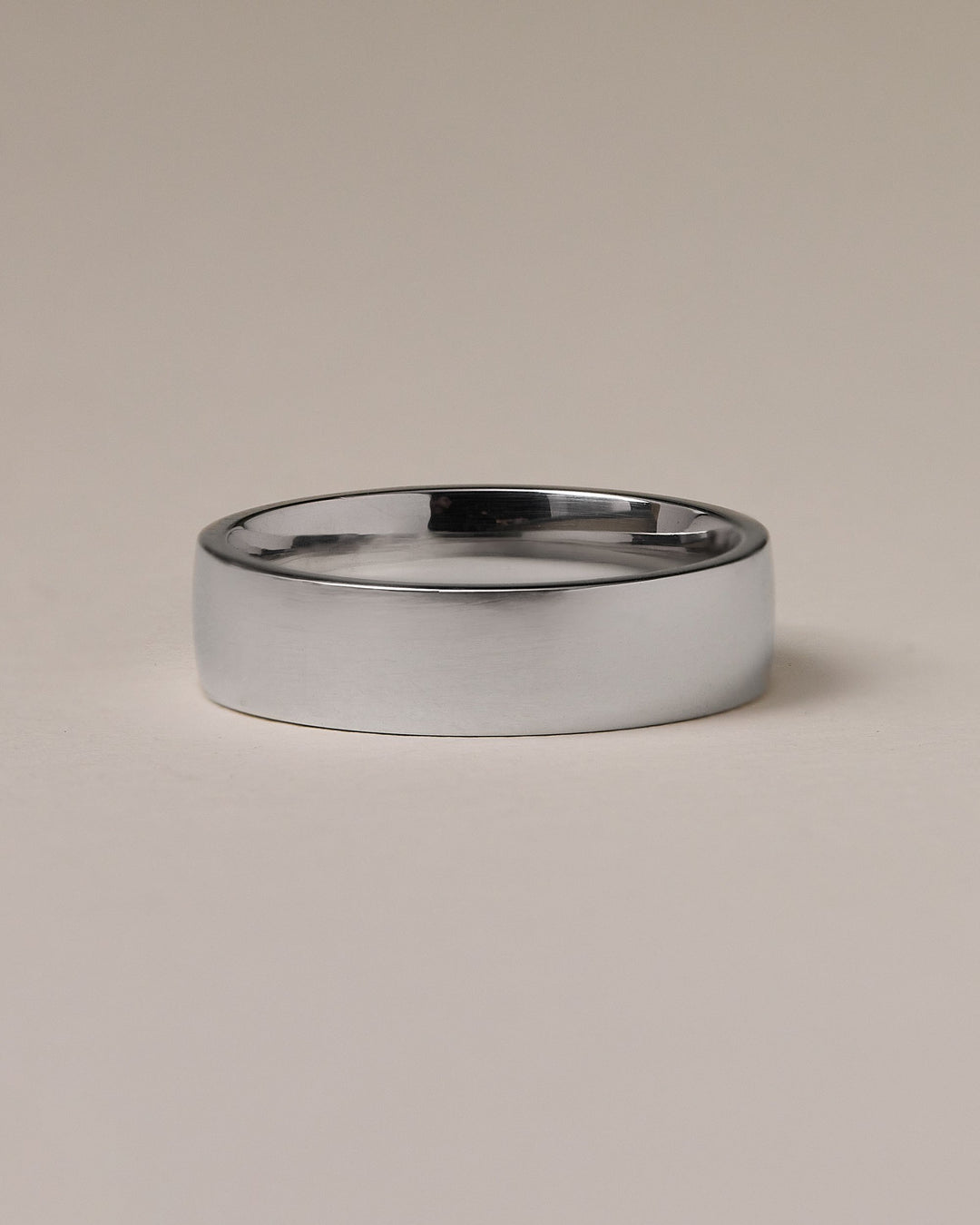 Men's Classic Flat Wedding Band