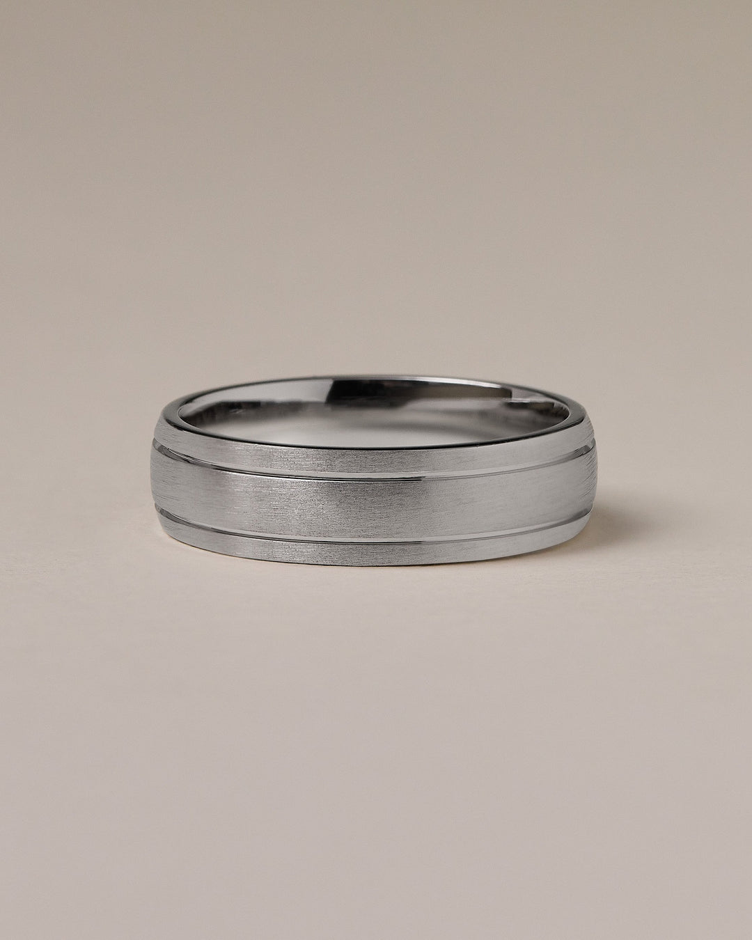 Men's The Architect Solid Gold Wedding Band