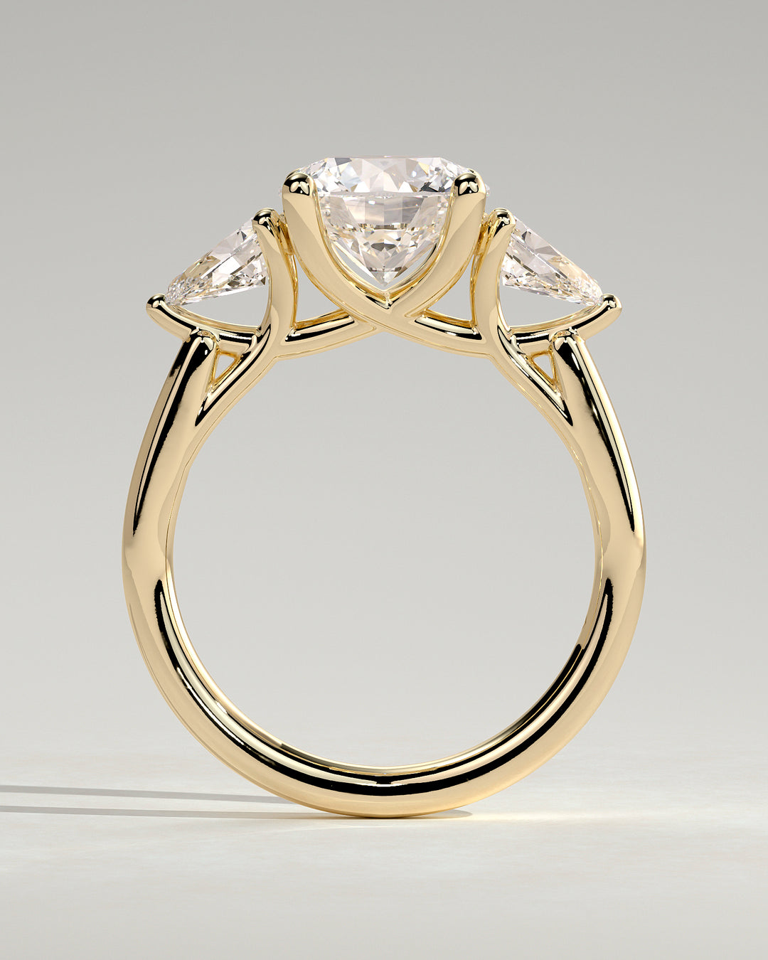 Minimal Knife Edge Engagement Ring