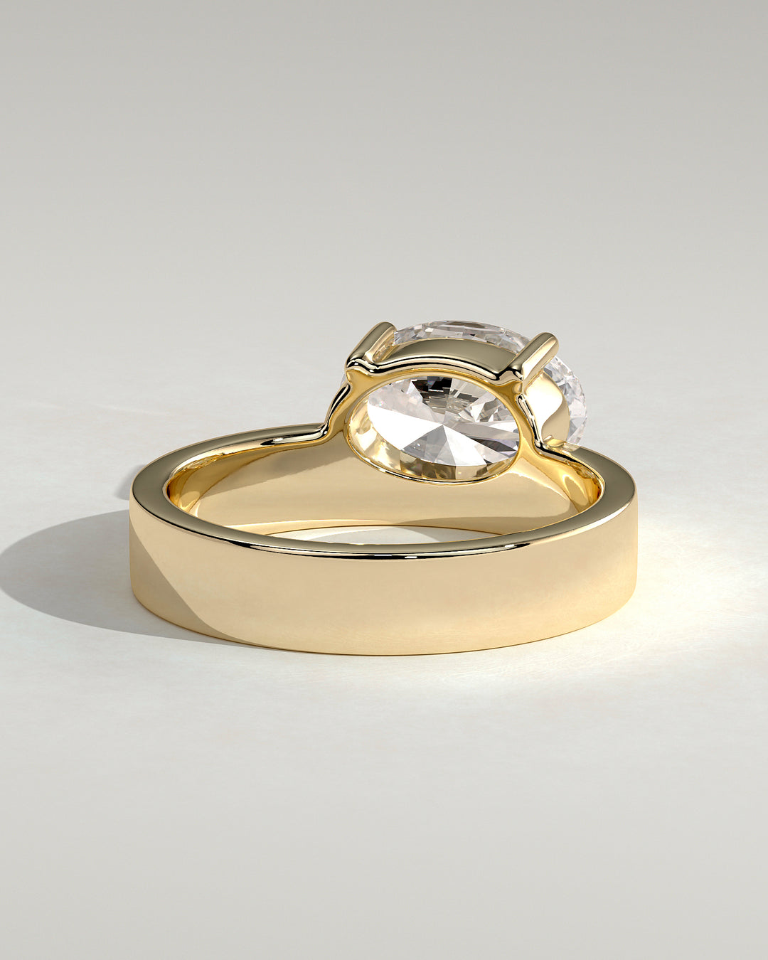 Minimalist luxury engagement ring
