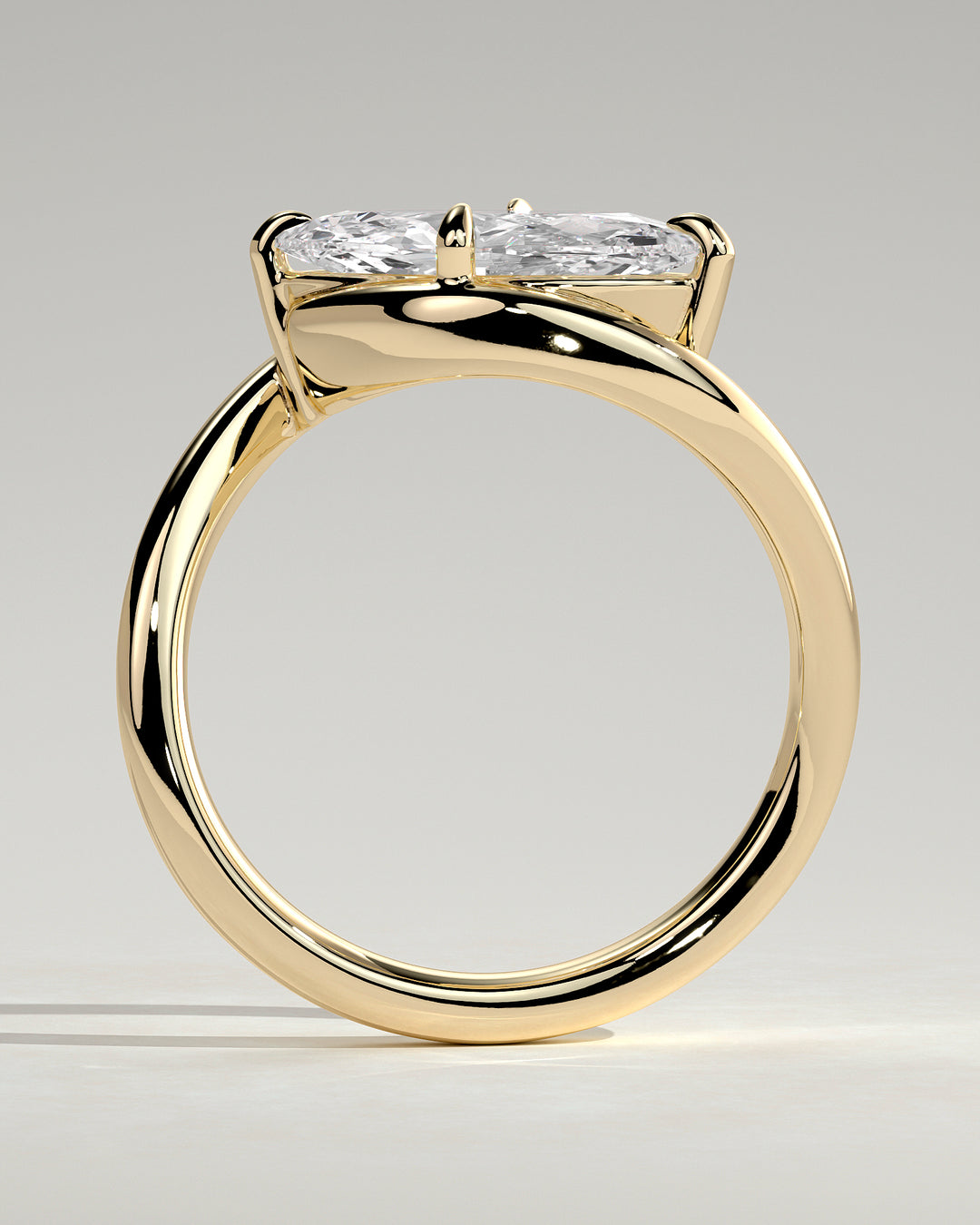 Modern Diamond Ring