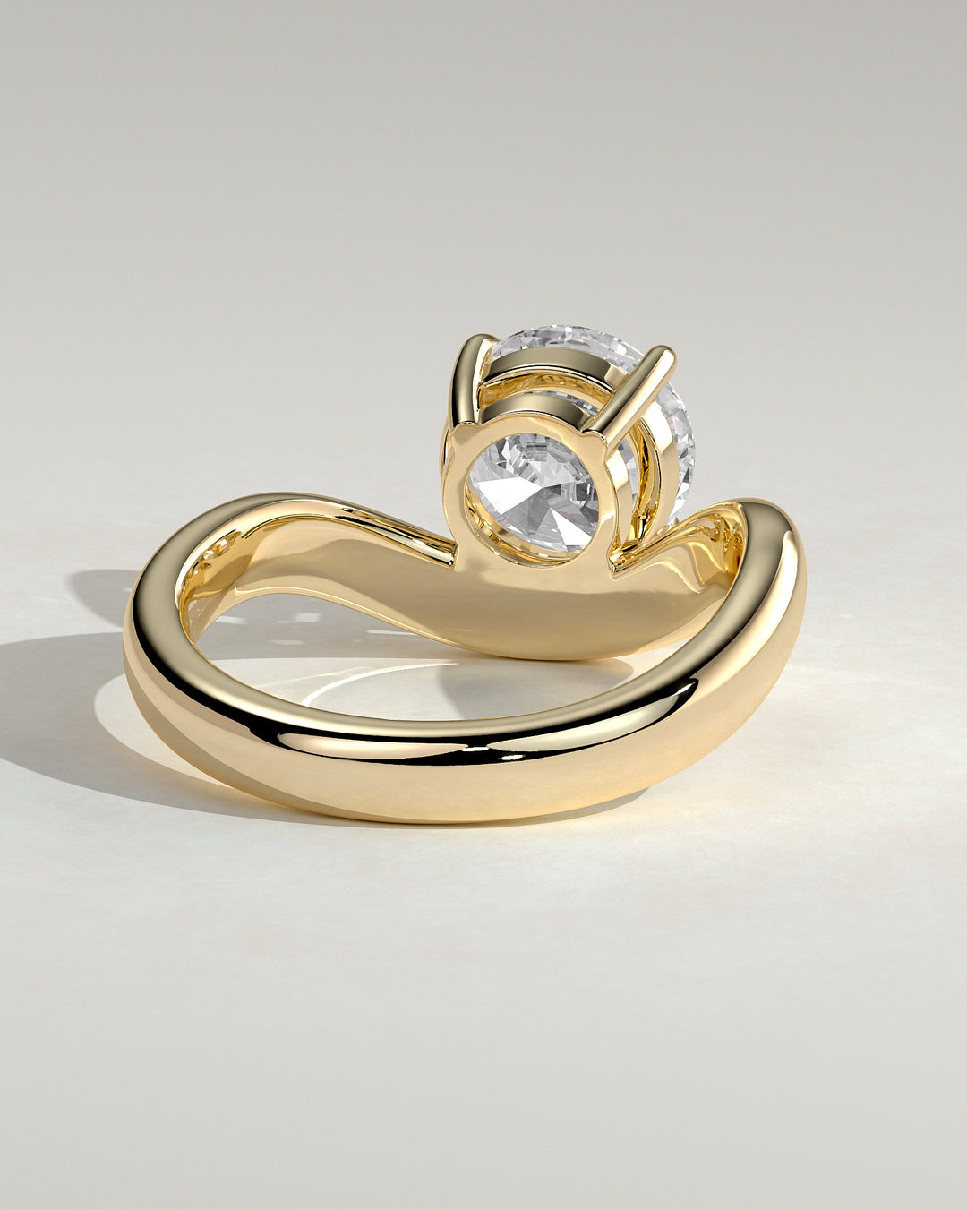 Modern heirloom round ring