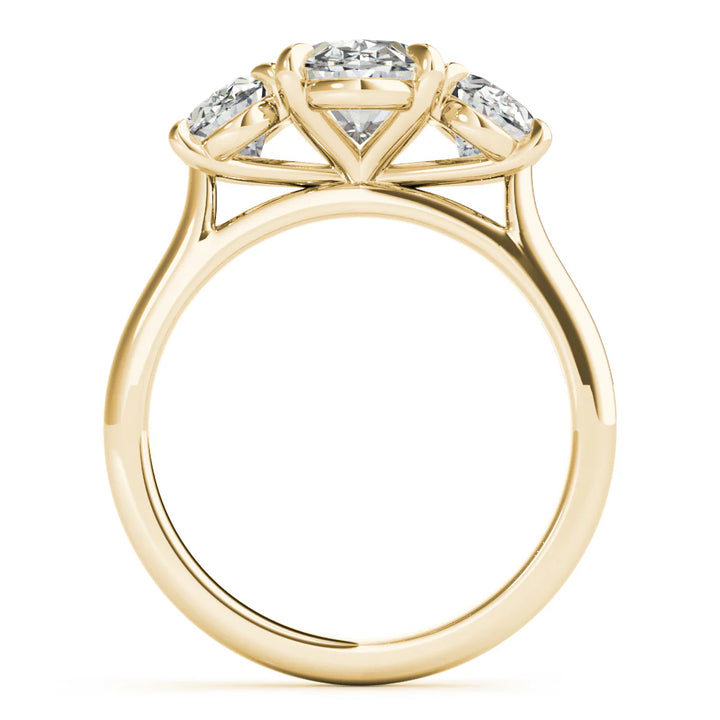Oval Diamond Engagement Ring for Women