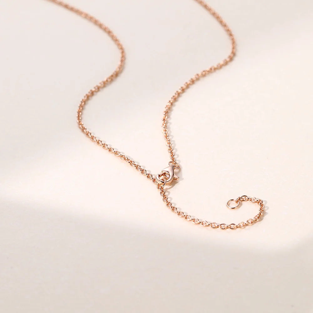 Pear Cut Pink Sapphire Lab Grown Diamond Pendant Necklace