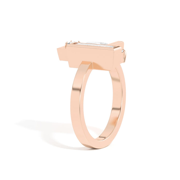 Unique Pear Diamond Ring for Women