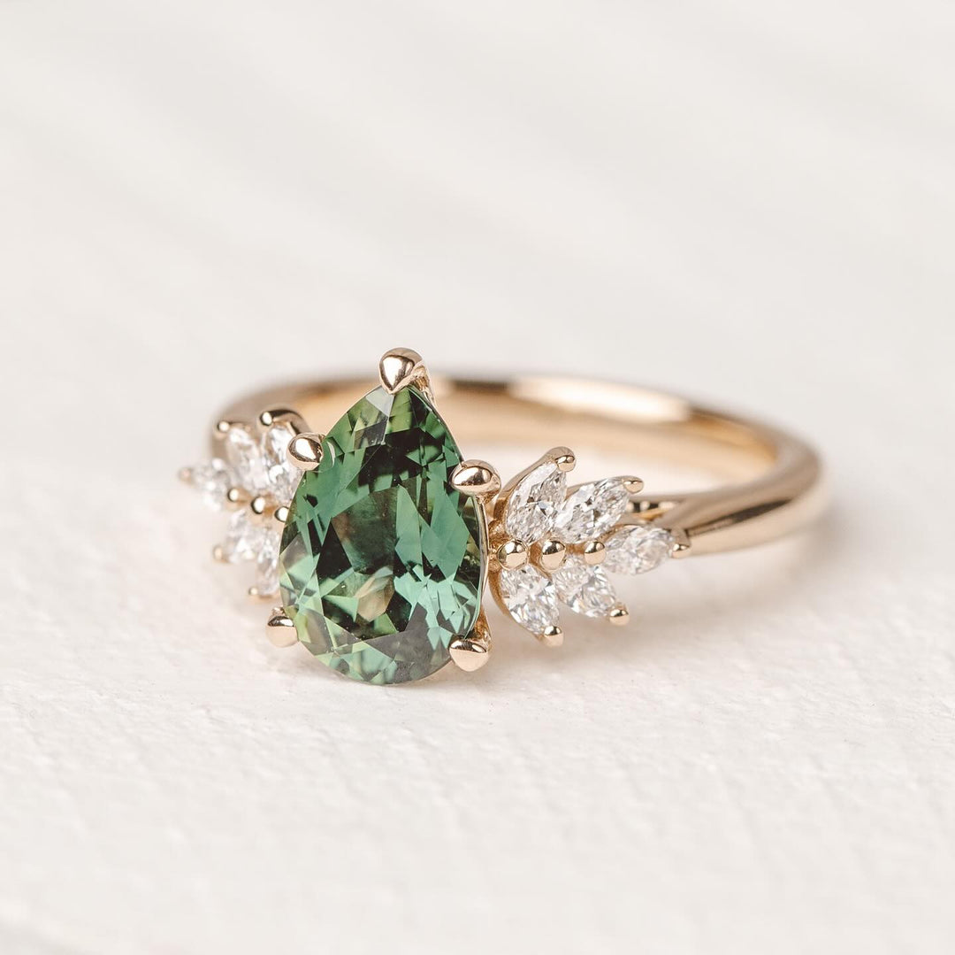 IGI Certified Green Diamond Ring