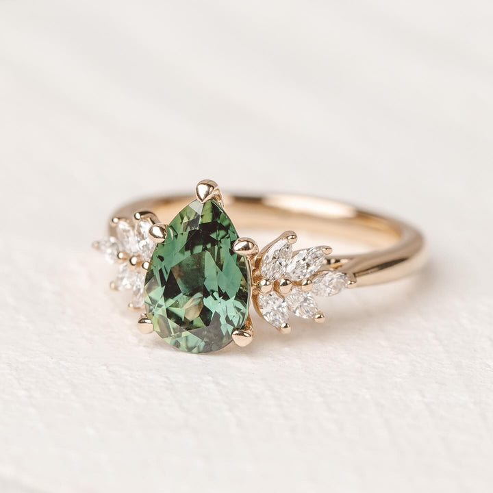 IGI Certified Green Diamond Ring