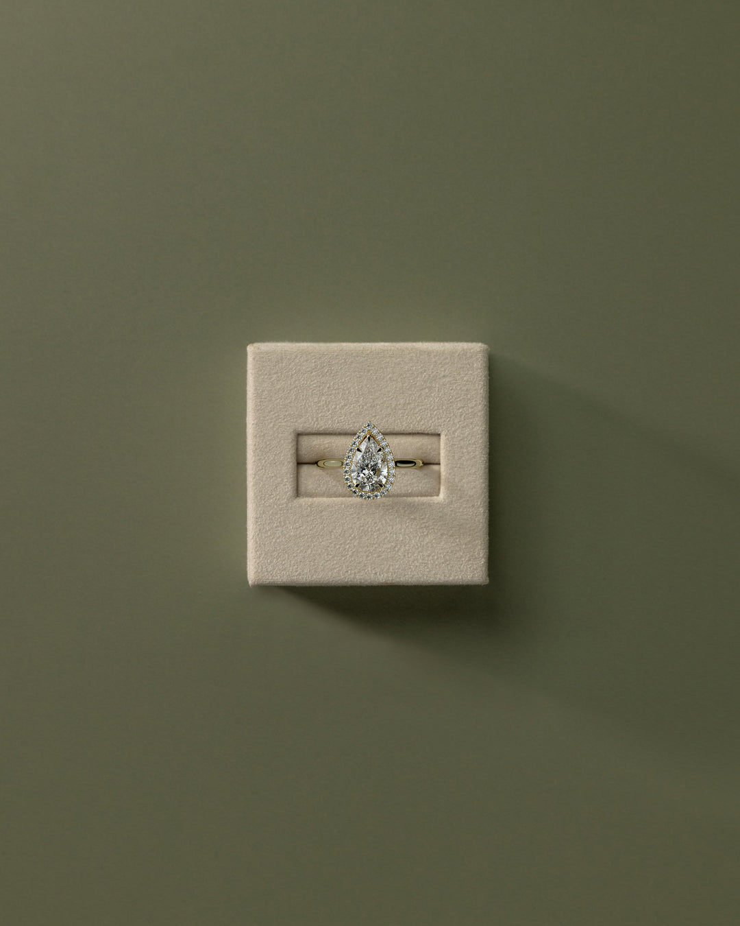 contemporary engagement ring