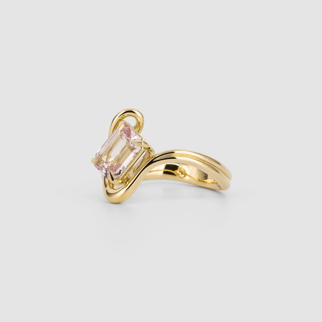 Pink Diamond Engagement Ring