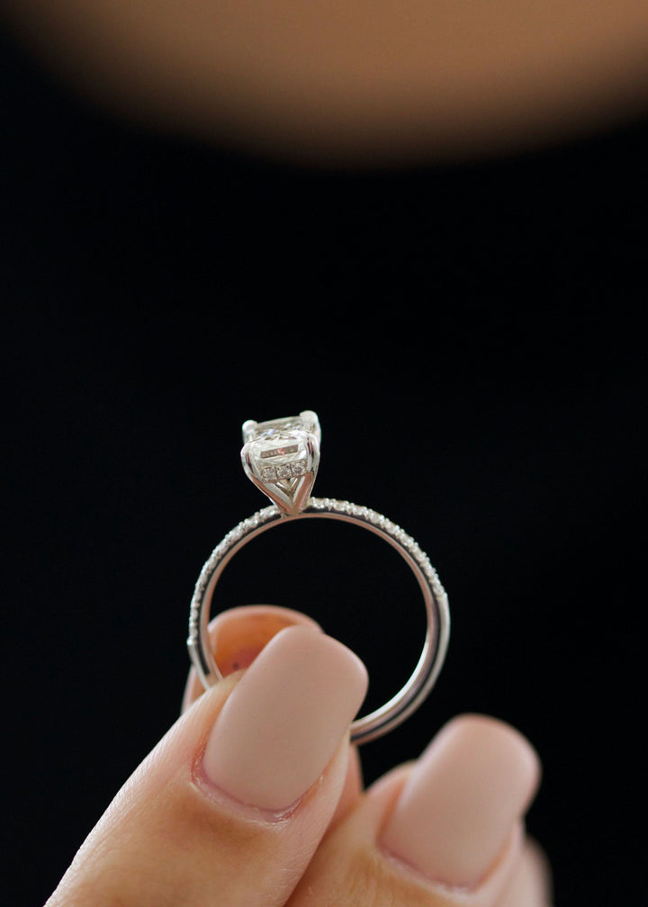 Radiant Diamond Engagement Ring USA