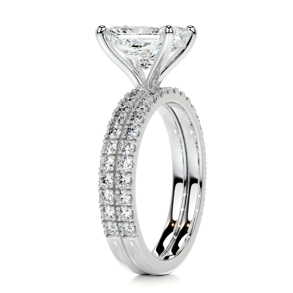 Lab Grown Radiant Diamond Bridal Set