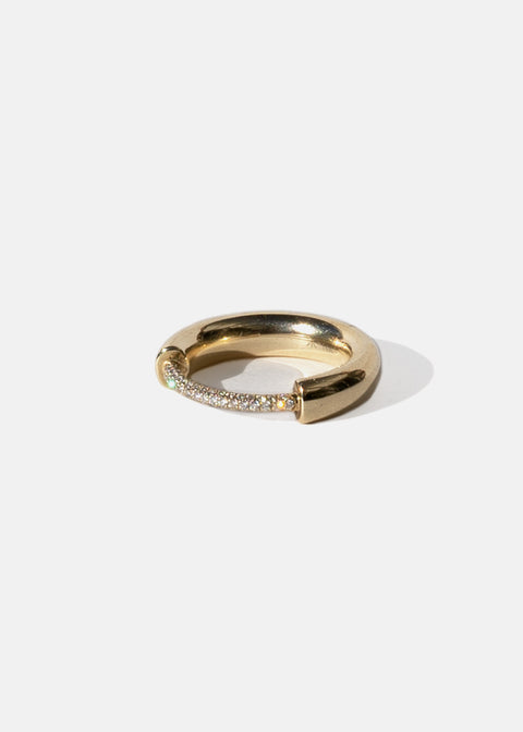 Round Lab Grown Diamond Wedding Band