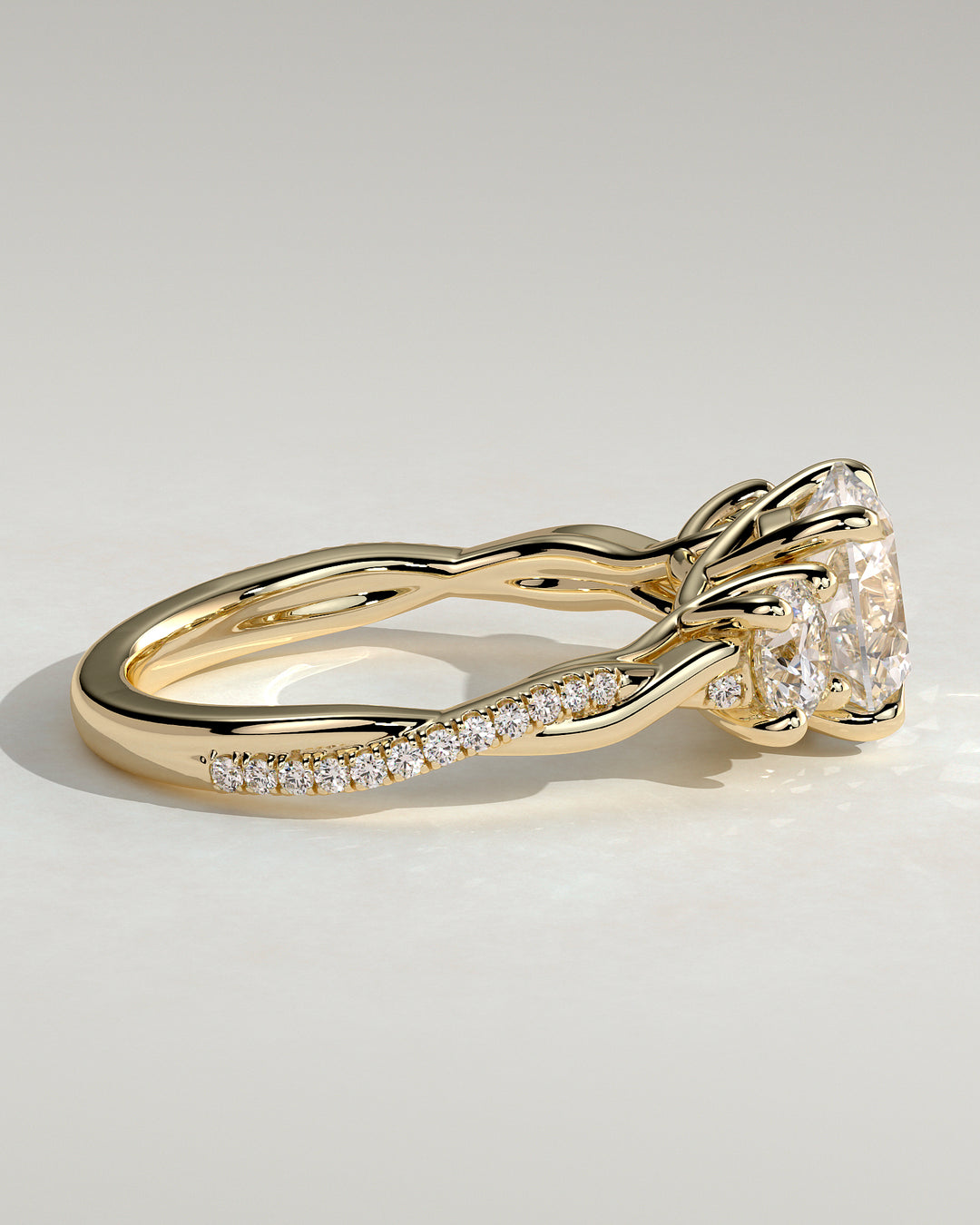 Round Cut Proposal Ring
