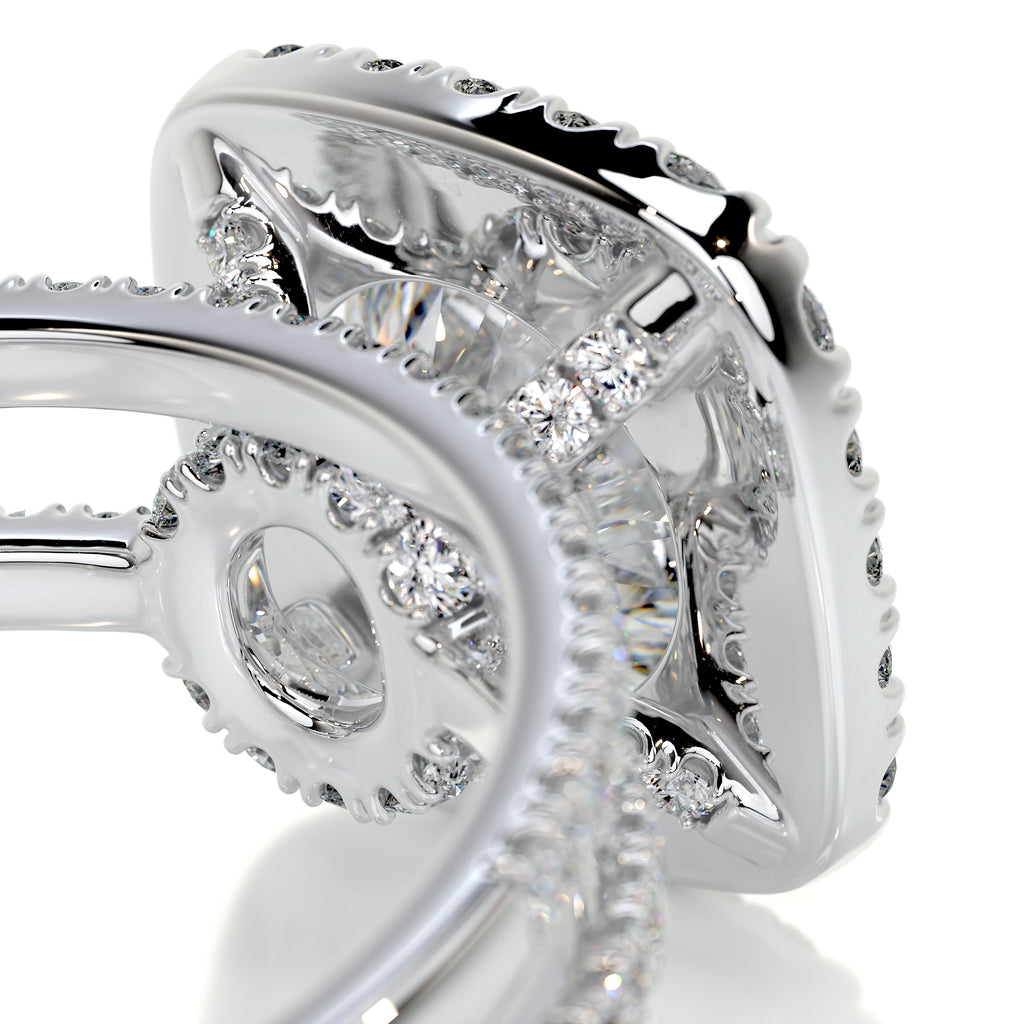 Round Lab Diamond Ring Set