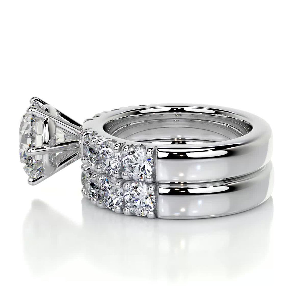 Lab Grown Round Diamond Bridal Set