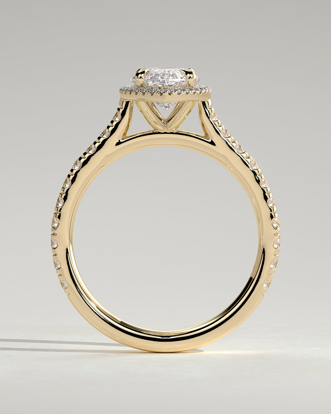 Sparkling Marquise Diamond Ring