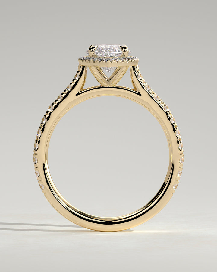 Sparkling Marquise Diamond Ring