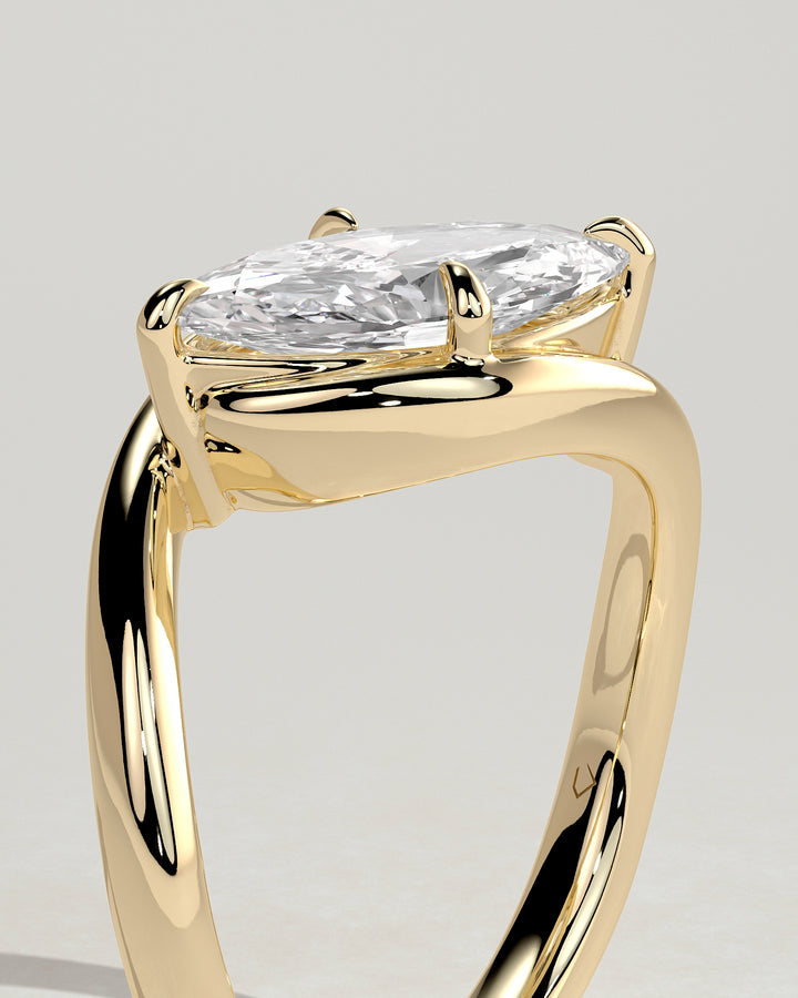 2.5ct marquise engagement ring