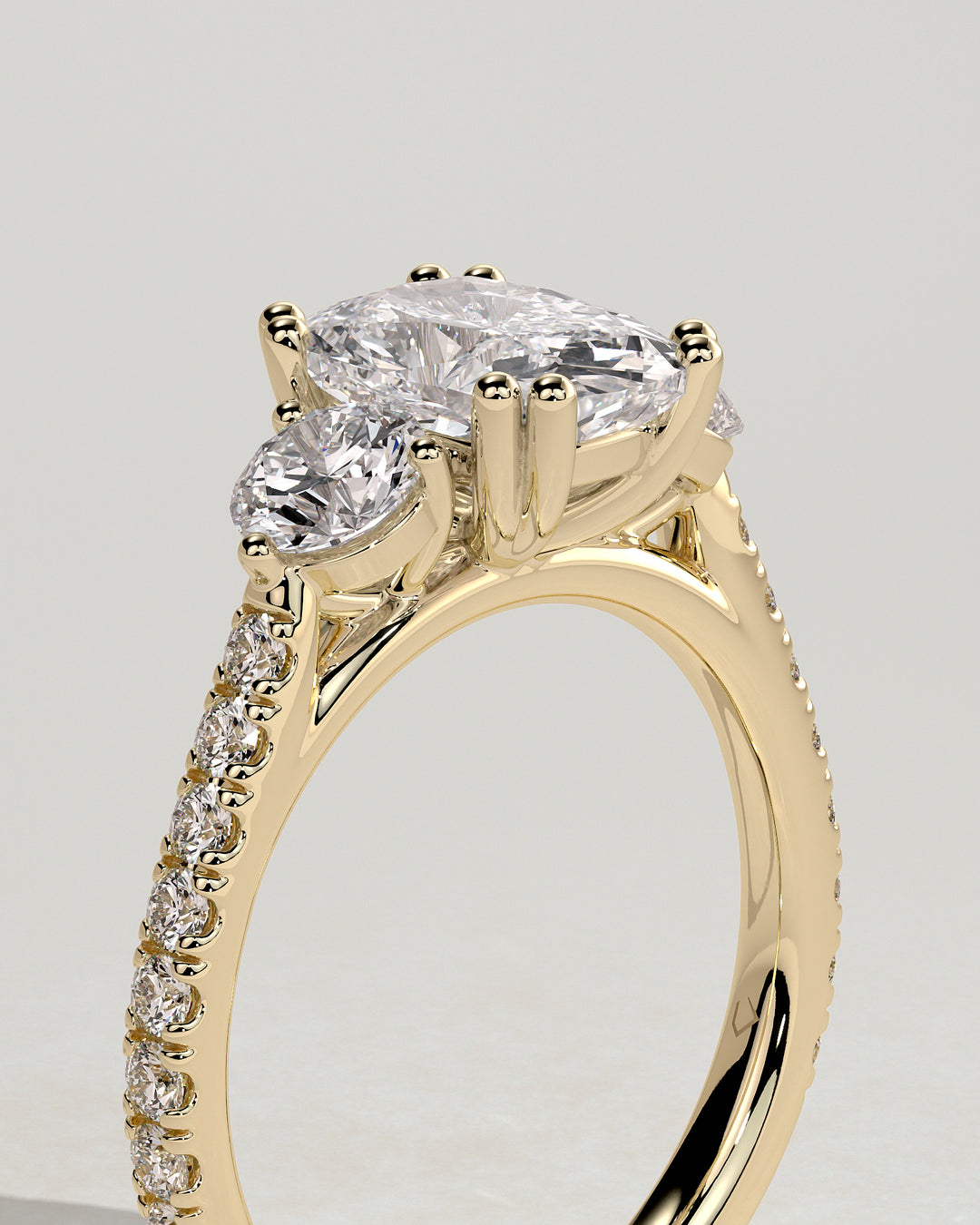 White Gold Engagement Ring