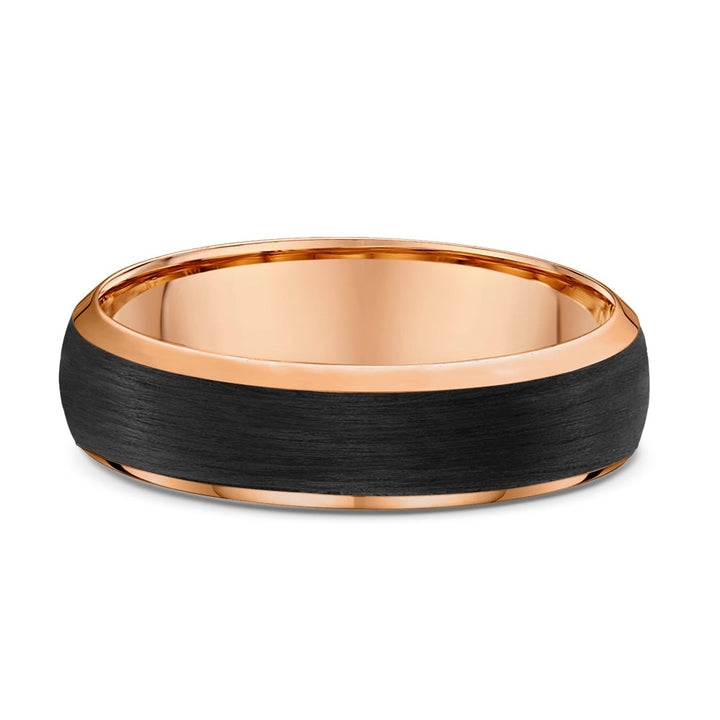 beveled edge mens ring
