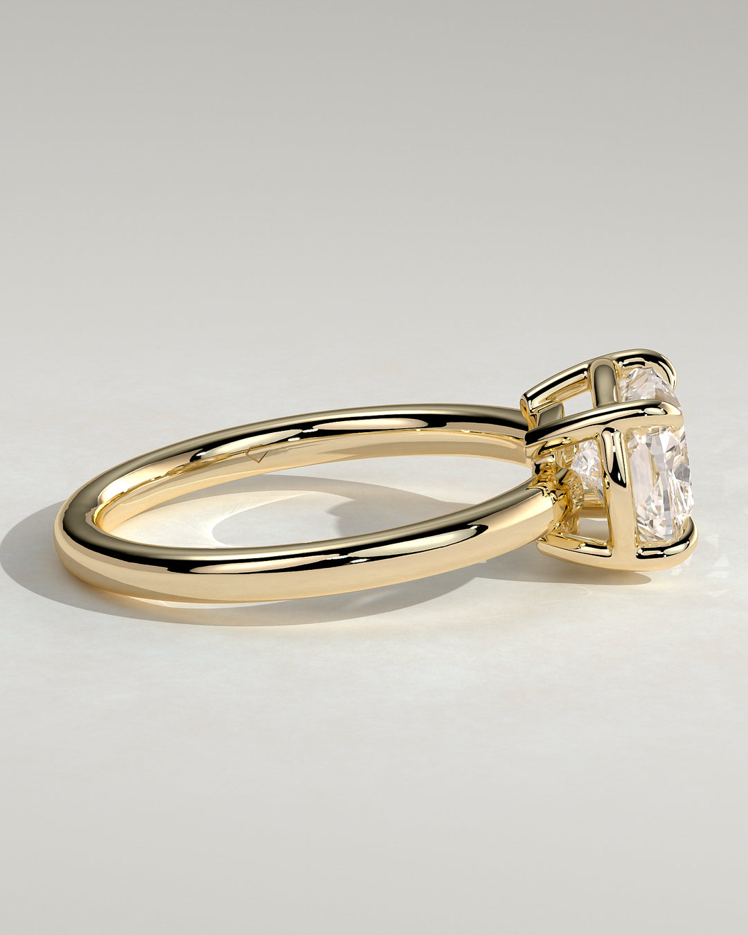 bezel solitaire ring