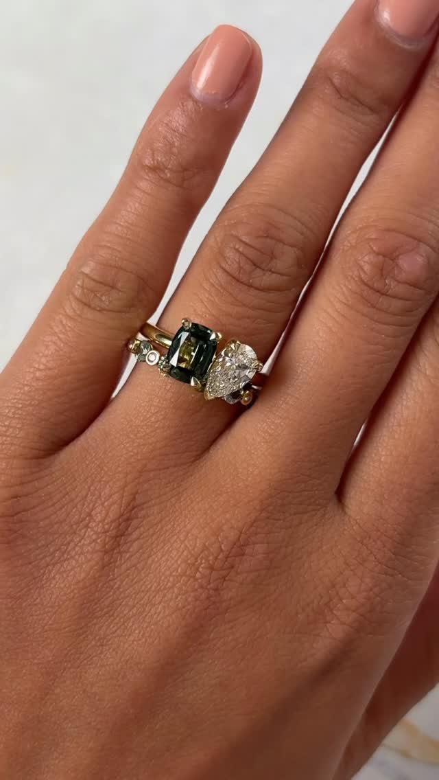 bridal ring set
