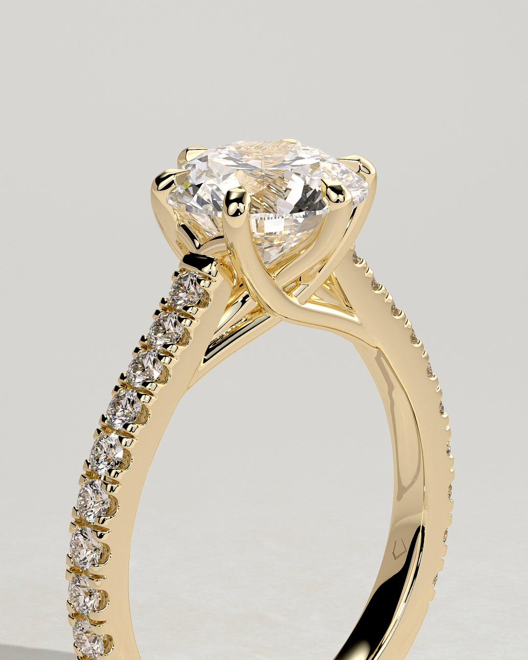 1.5ct round engagement ring