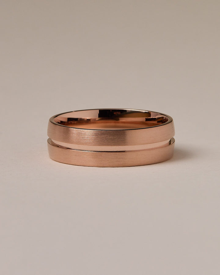 center line wedding band
