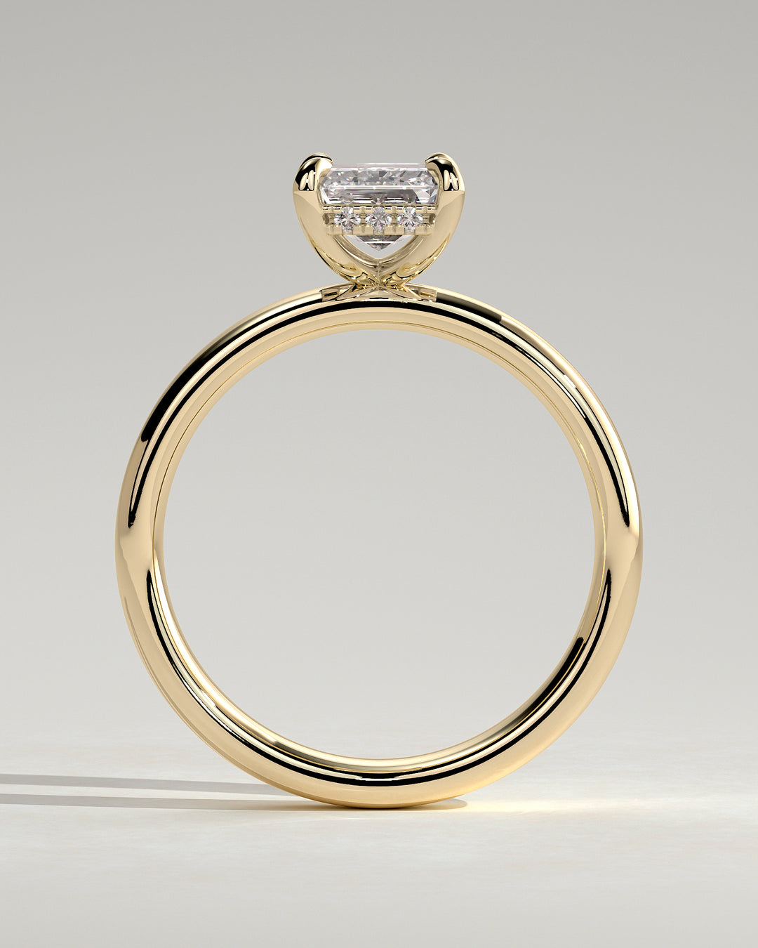 cigar band diamond ring
