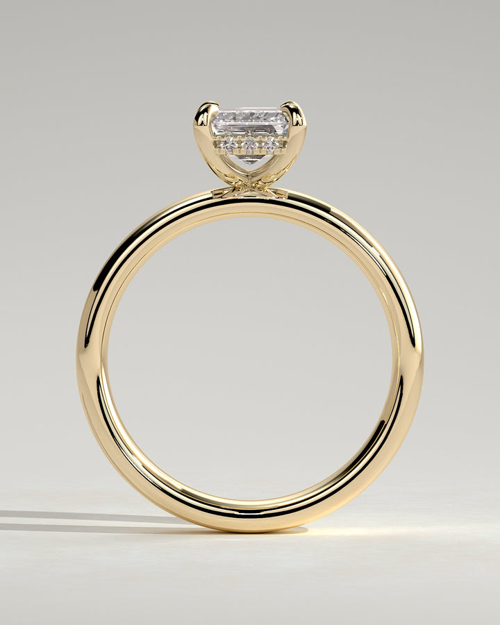 cigar band diamond ring