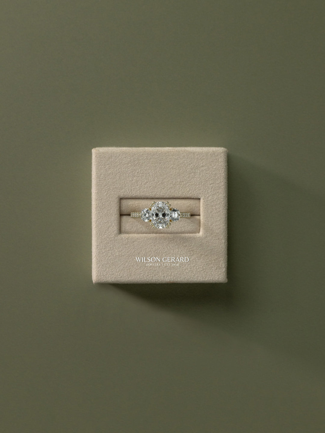 cushion diamond bridal ring
